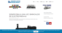 Desktop Screenshot of mascarat.com.es