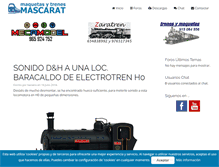 Tablet Screenshot of mascarat.com.es